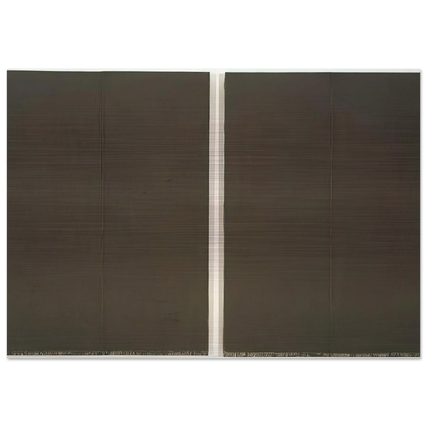 Study for Stander - 1967 - Brice Marden Brushed Aluminum Print - 70x100 cm / 28x40 inches | Brice Marden Aluminum Print | Brice Marden Prints