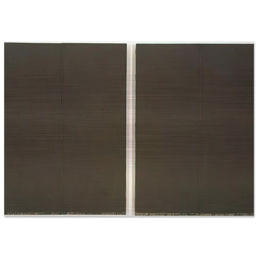 Study for Stander - 1967 - Brice Marden Brushed Aluminum Print - 70x100 cm / 28x40 inches | Brice Marden Aluminum Print | Brice Marden Prints