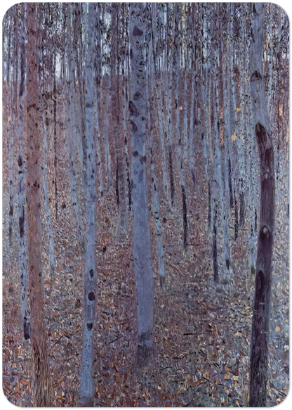 BUCHENHAIN By Gustav Klimt Pack of 10 Post Cards | Gustav Klimt Post Cards | A6 (10.5 x 14.8 cm) - 4.1 x 5.8 inches