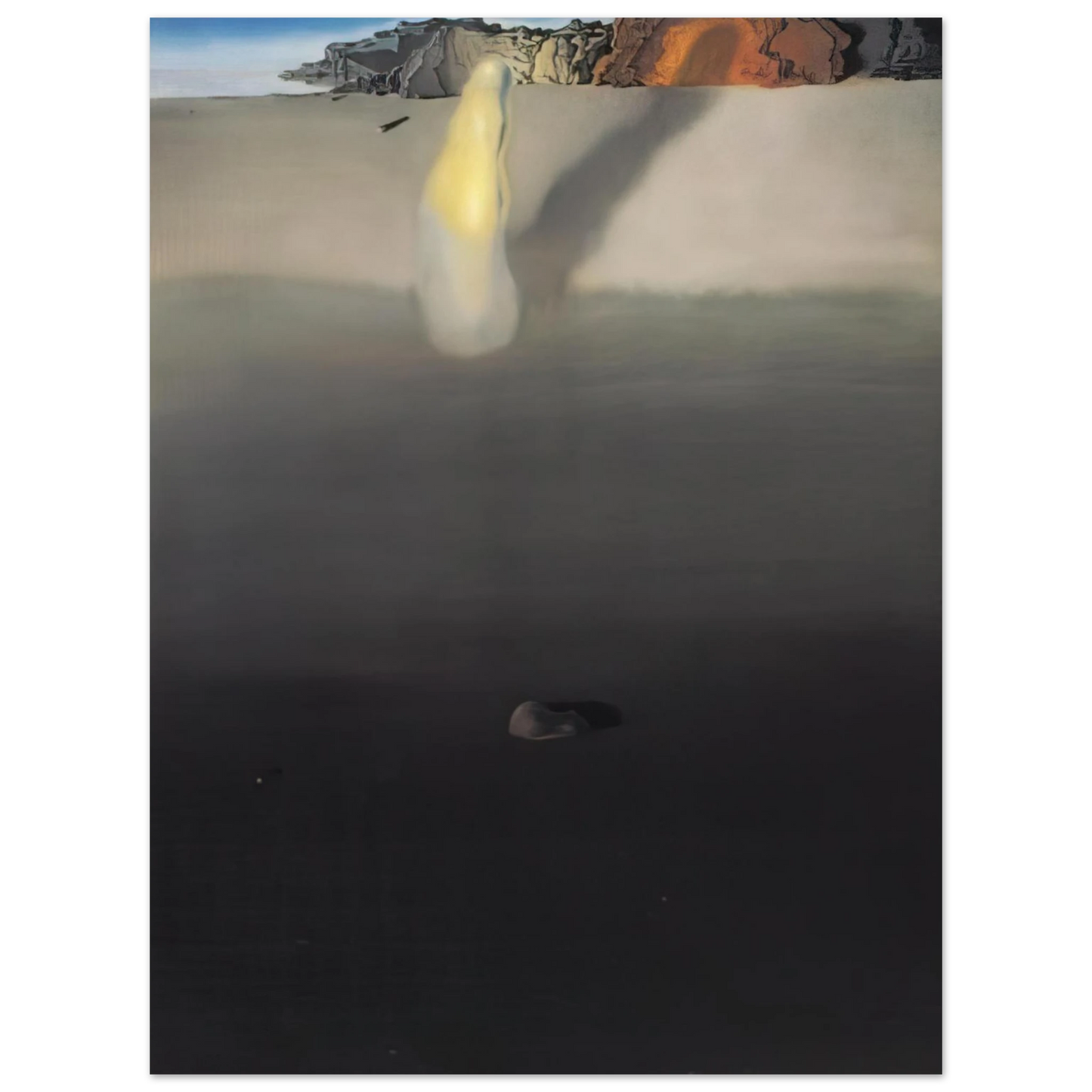 Salvador Dali - ON THE SEASHORE  75x100 cm / 30x40inches Fine Art Poster