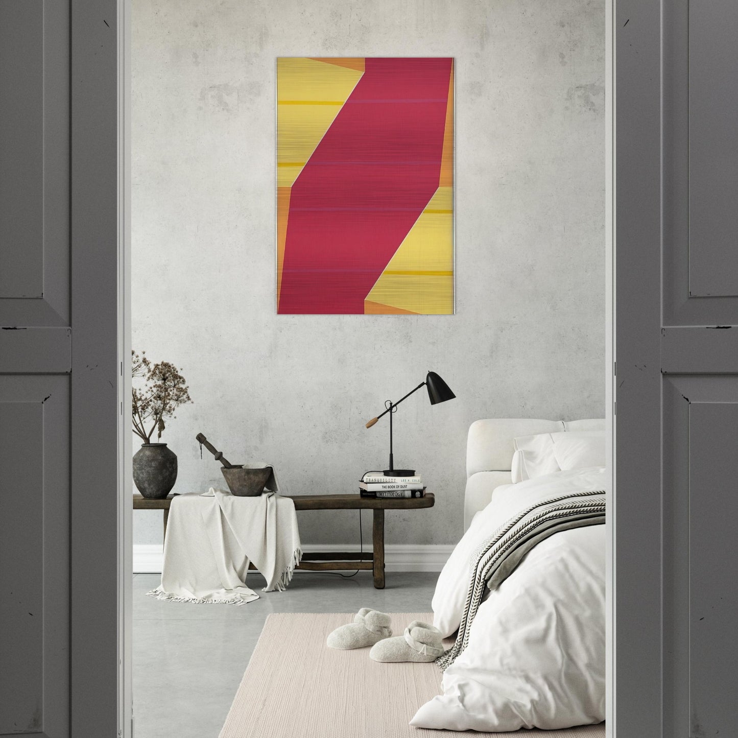 Untitled Rotation Series - 1964 - Larry Zox Brushed Aluminum Print - 70x100 cm / 28x40 inches | Larry Zox Aluminum Print | Larry Zox Prints