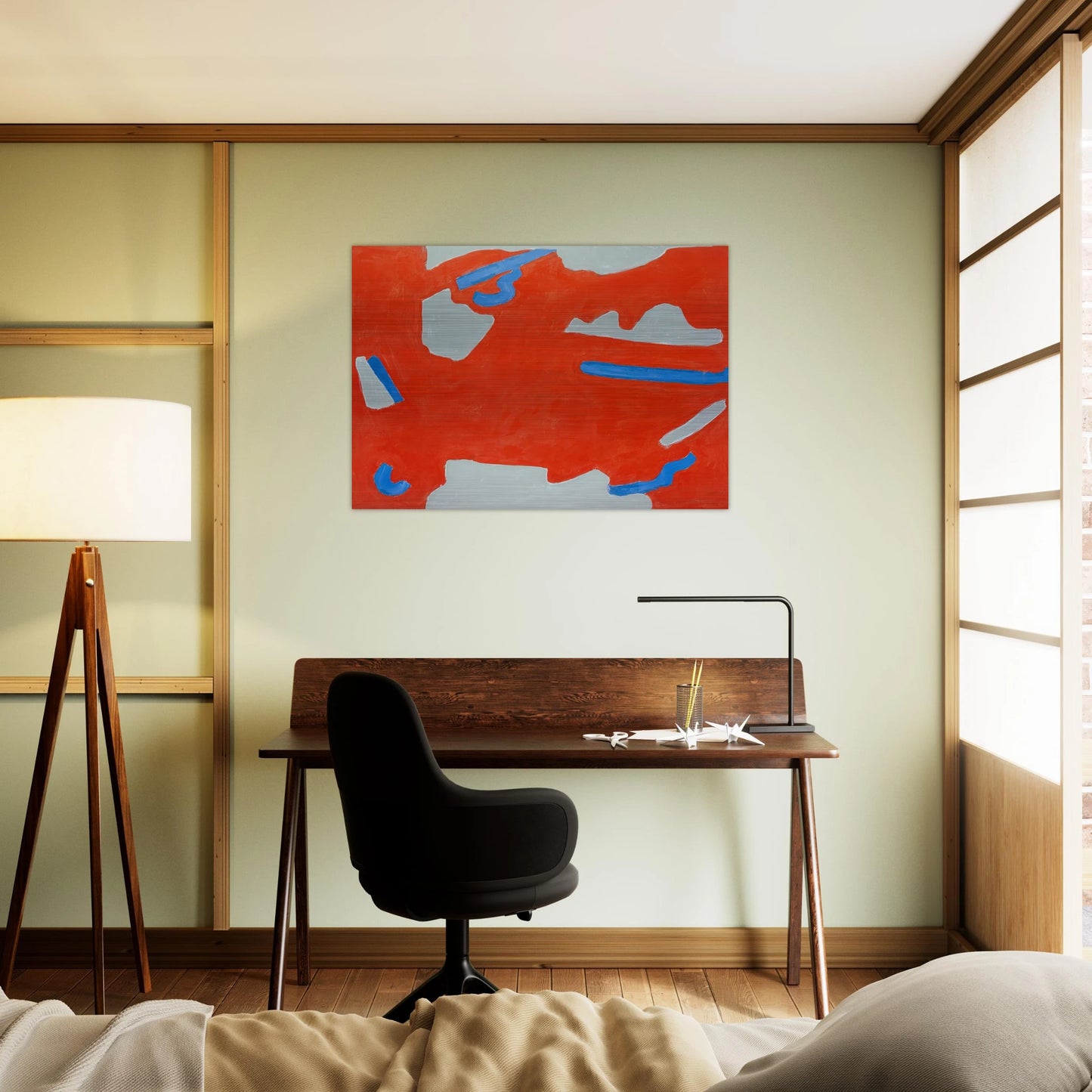 Untitled - 1971 - Betty Parsons Brushed Aluminum Print - 70x100 cm / 28x40 inches | Betty Parsons Aluminum Print | Betty Parsons Prints