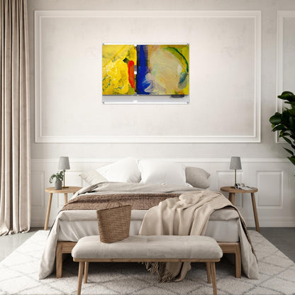 Fog Light - Sam Gilliam Acrylic Print - 70x100 cm / 28x40″ inches | Sam Gilliam Wall Art | Sam Gilliam Prints