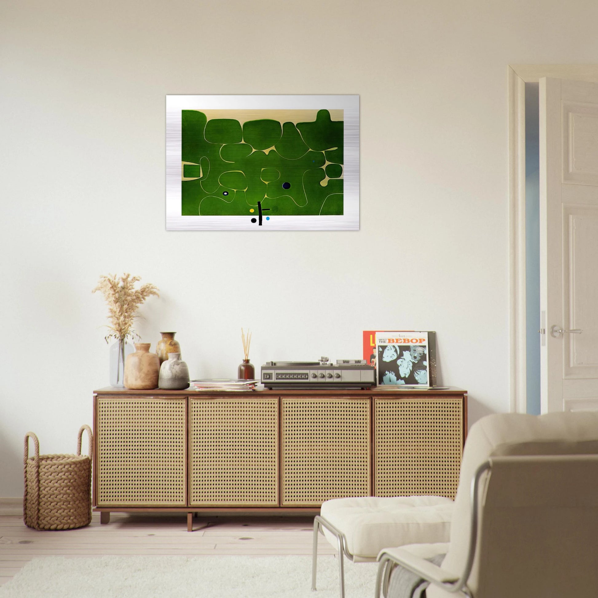 Il Labirinto della Psiche - 1986 - Victor Pasmore Brushed Aluminum Print - 70x100 cm / 28x40 inches | Victor Pasmore Aluminum Print | Victor Pasmore Prints