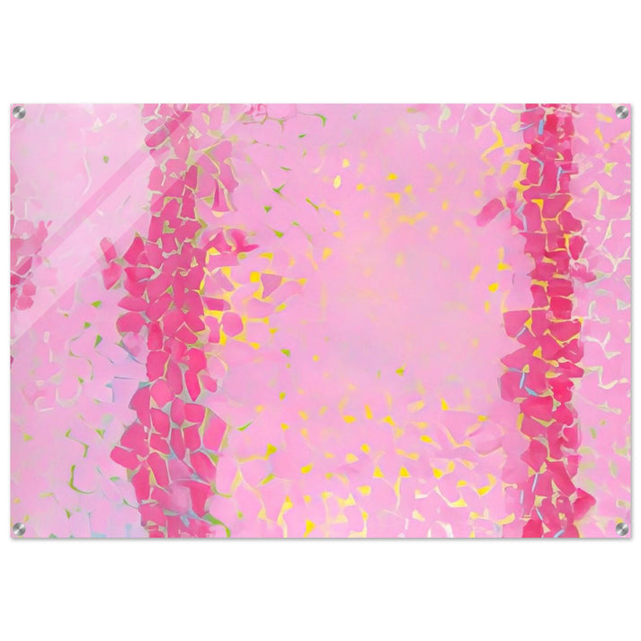 WIND AND CREPE MYRTLE CONCERTO 1973 - Alma Woodsey Thomas Acrylic Print - 70x100 cm / 28x40″ inches | Alma Woodsey Thomas Wall Art | Alma Woodsey Thomas Prints