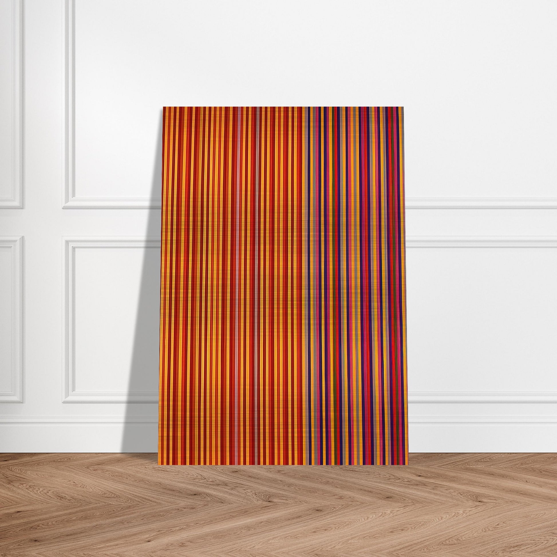 Equinox - 1965 - Gene Davis Brushed Aluminum Print - 70x100 cm / 28x40 inches | Gene Davis Aluminum Print | Gene Davis Prints