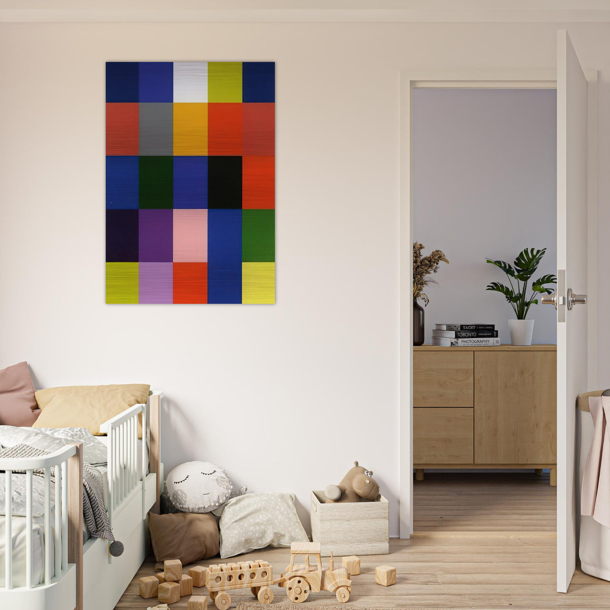 25 COLOURS 2007 - Gerhard Richter Brushed Aluminum Print - 70x100 cm / 28x40 inches | Gerhard Richter Aluminum Print | Gerhard Richter Prints