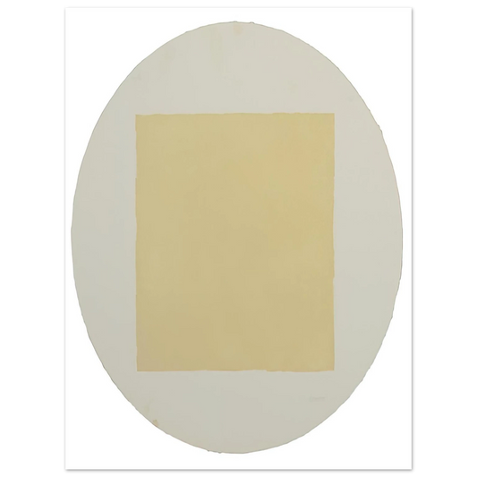 Robert Ryman - Untitled from Seven Aquatints - Minimalism  75x100 cm / 30x40inches Fine Art Poster