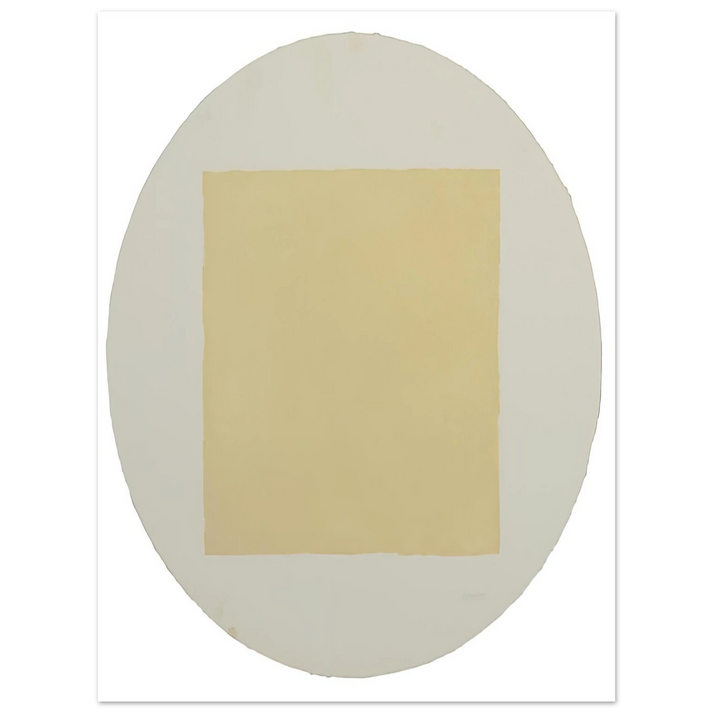 Robert Ryman - Untitled from Seven Aquatints - Minimalism  75x100 cm / 30x40inches Fine Art Poster