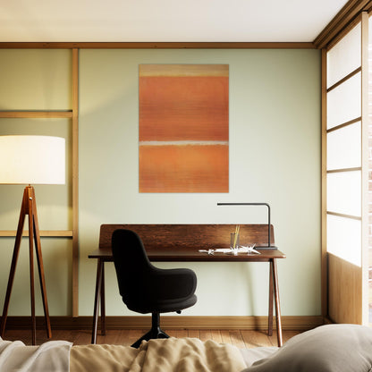 No.11 - 1963 - Mark Rothko Brushed Aluminum Print - 70x100 cm / 28x40 inches | Mark Rothko Aluminum Print | Mark Rothko Prints