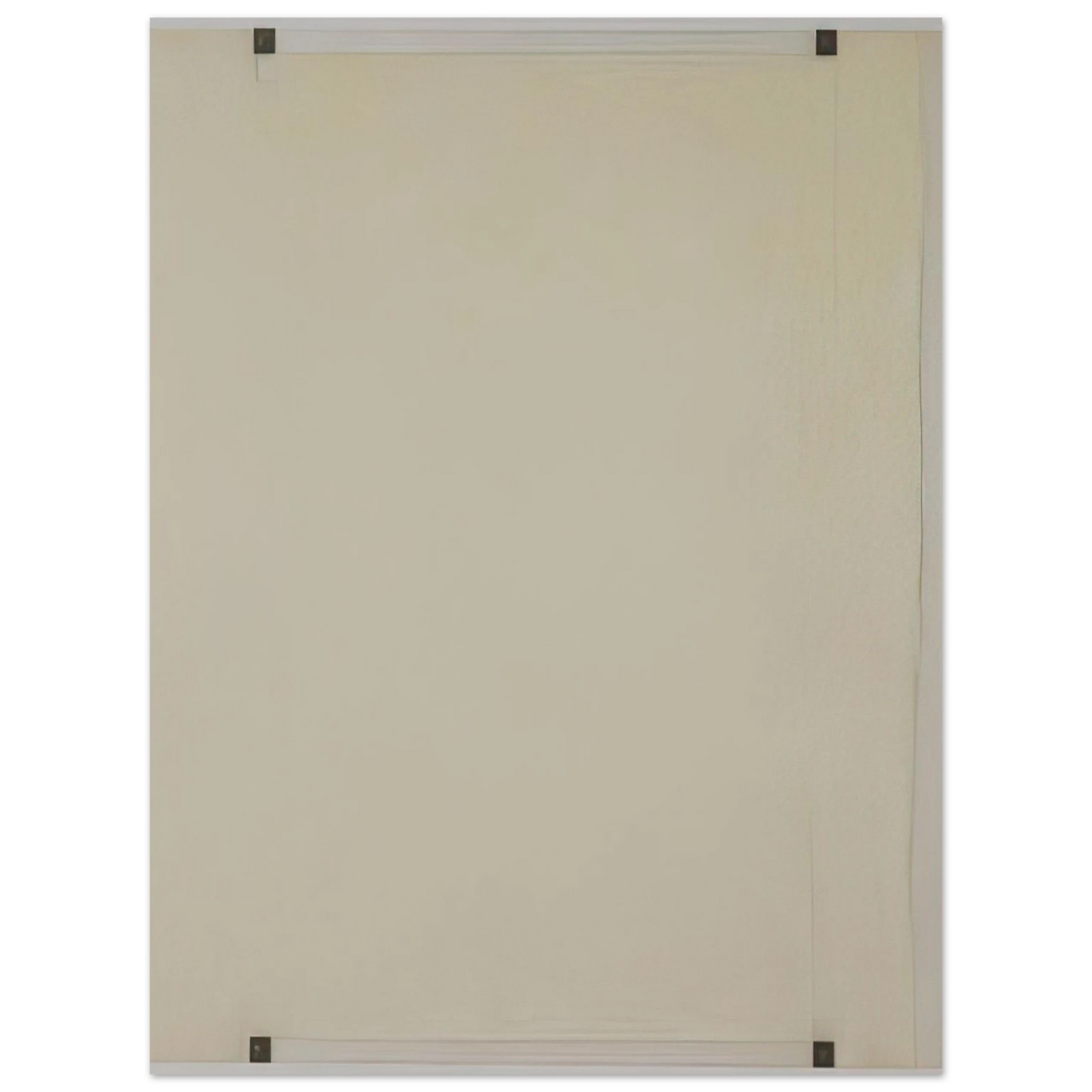 Robert Ryman - Untitled - 1976  75x100 cm / 30x40inches Fine Art Poster
