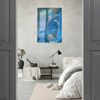 Synthesis of Overland Communications - 1933 - 1934 Palermo, Sicily, Italy - Benedetta Cappa Brushed Aluminum Print - 70x100 cm / 28x40 inches | Benedetta Cappa Aluminum Print | Benedetta Cappa Prints