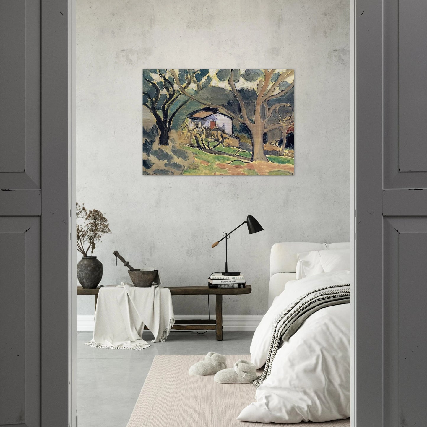 LANDSCAPE - Henri Matisse Brushed Aluminum Print - 70x100 cm / 28x40 inches | Henri Matisse Aluminum Print | Henri Matisse Prints