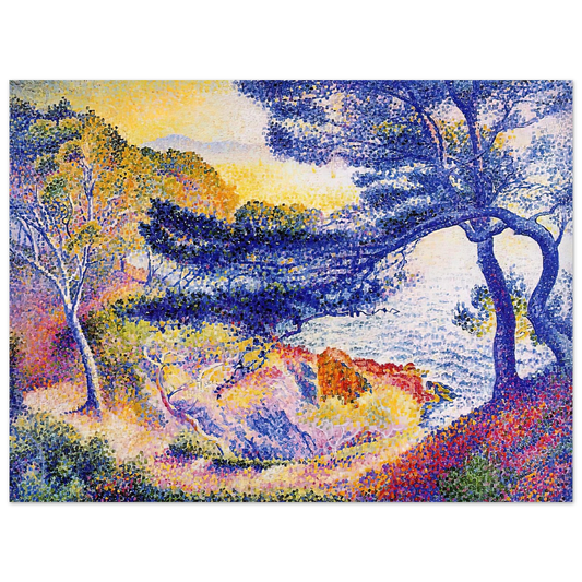 Henri-Edmond Cross - Cape Layet, Provence  75x100 cm / 30x40inches Fine Art Poster