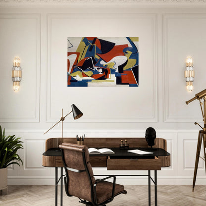 Untitled - Lee Krasner Brushed Aluminum Print - 70x100 cm / 28x40 inches | Lee Krasner Aluminum Print | Lee Krasner Prints
