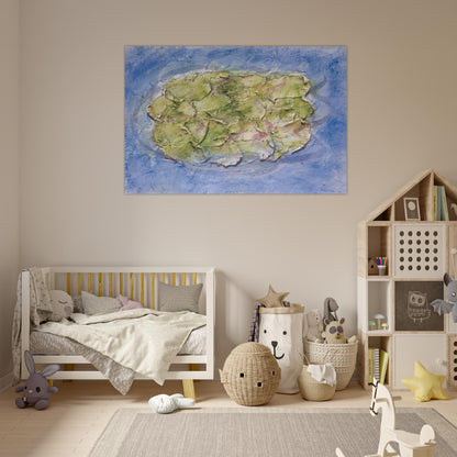 Frog Pond - 1957 - Piero Manzoni Art Prints - 100x150 cm / 40x60″ inches | Piero Manzoni Poster | Piero Manzoni Prints