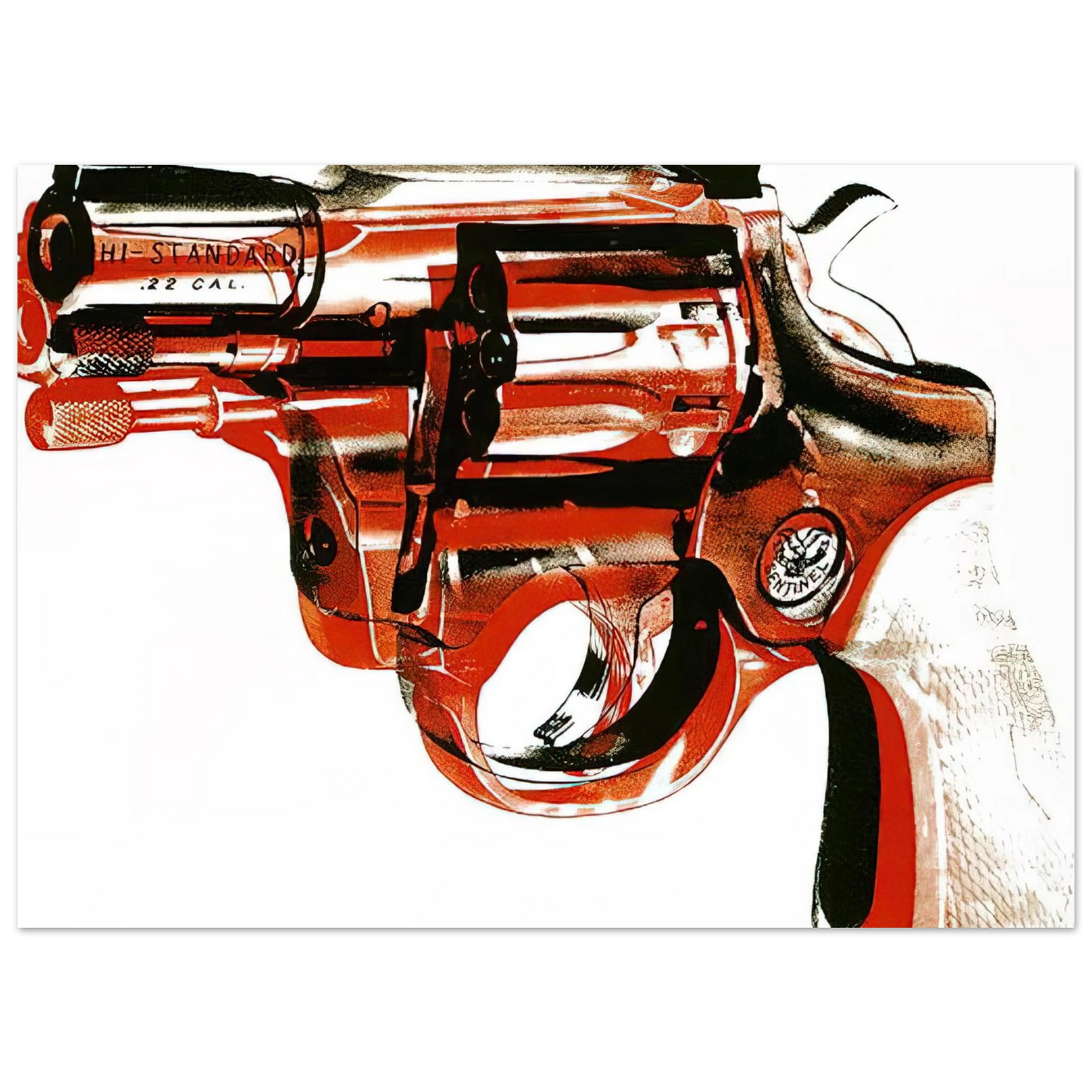 Andy Warhol - Gun Fine Art Poster