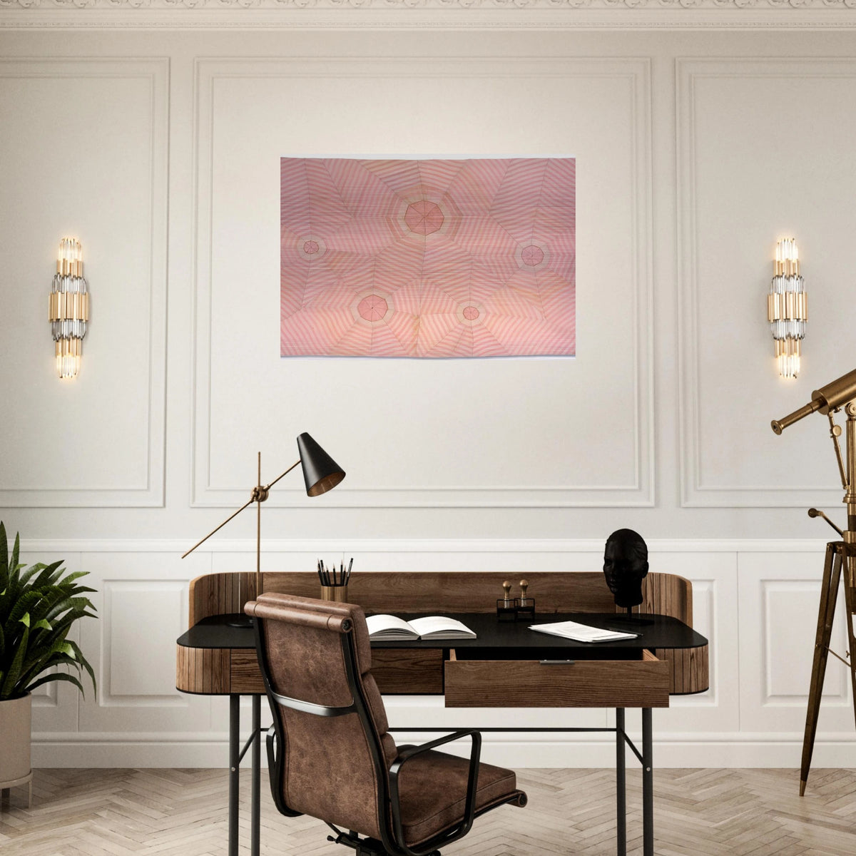 THE FABRIC WORKS 2007 - Louise Bourgeois Brushed Aluminum Print - 70x100 cm / 28x40 inches | Louise Bourgeois Aluminum Print | Louise Bourgeois Prints