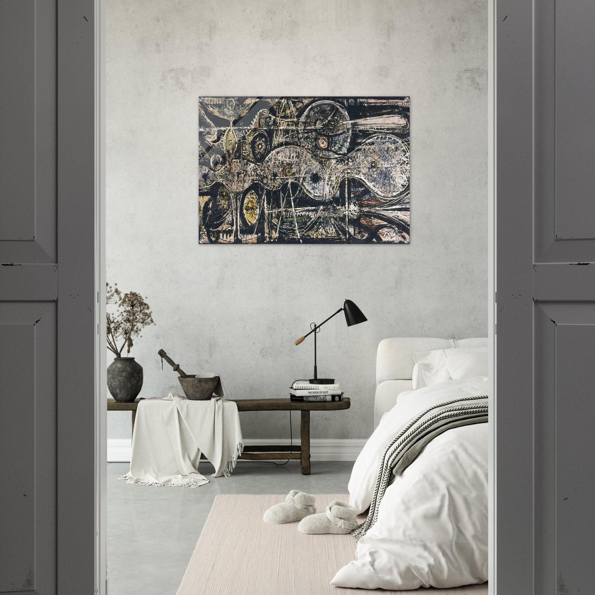 Undulation - Richard Pousette-Dart Acrylic Print - 70x100 cm / 28x40″ inches | Richard Pousette-Dart Wall Art | Richard Pousette-Dart Prints