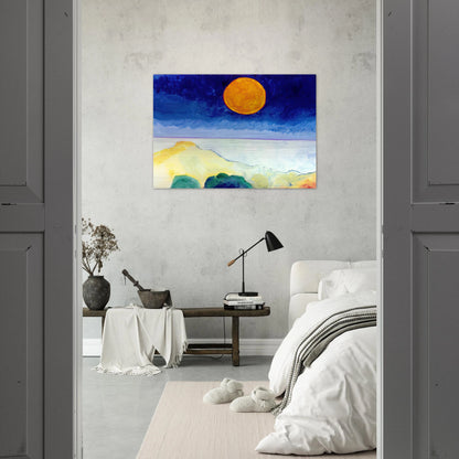 Paisagem - 2004 - Aldemir Martins Brushed Aluminum Print - 70x100 cm / 28x40 inches | Aldemir Martins Aluminum Print | Aldemir Martins Prints