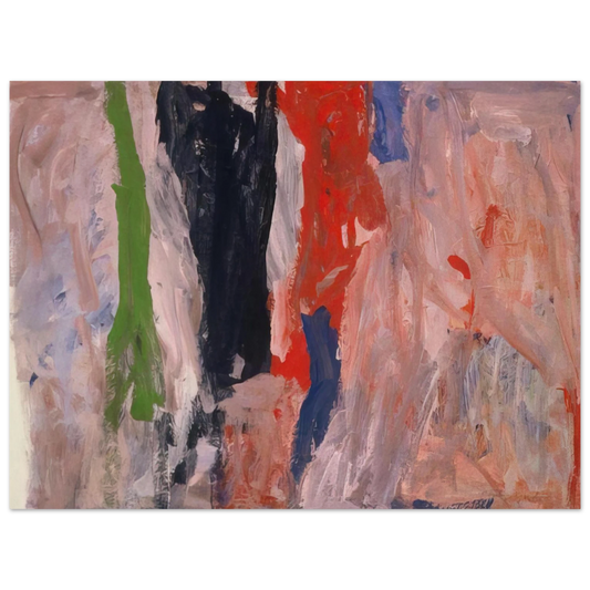 Philip Guston - LAST PIECE 1958  75x100 cm / 30x40inches Fine Art Poster
