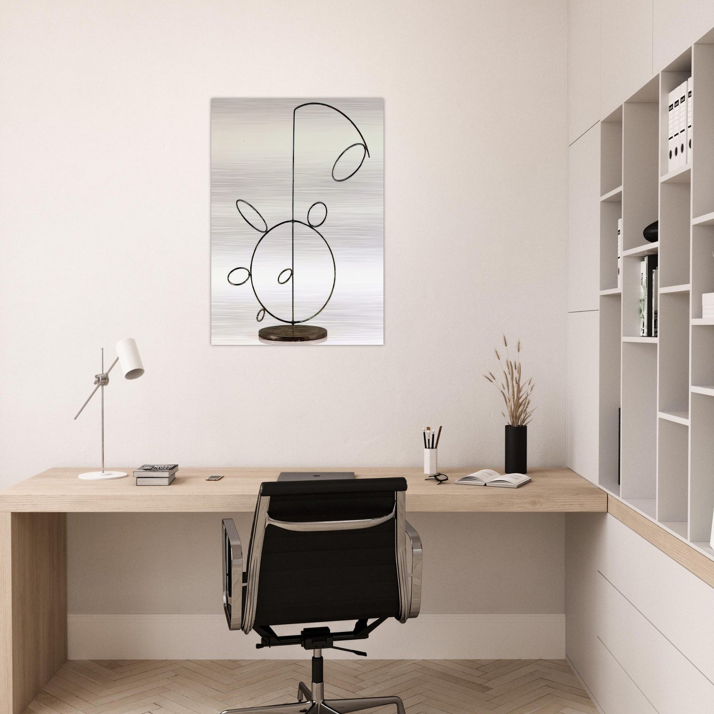 Stabile - 1954 1 - Lolo Soldevilla Brushed Aluminum Print - 70x100 cm / 28x40 inches | Lolo Soldevilla Aluminum Print | Lolo Soldevilla Prints
