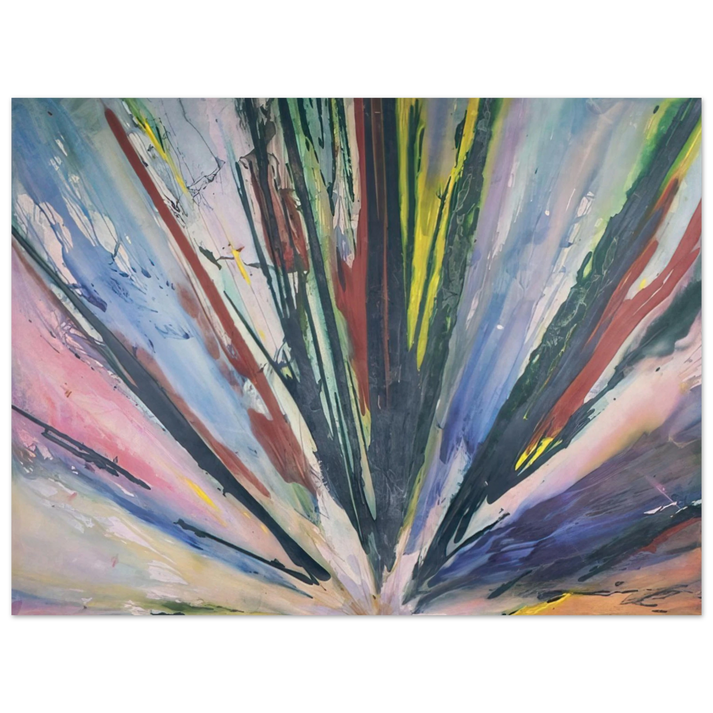 Sam Gilliam - Stand  75x100 cm / 30x40inches Fine Art Poster