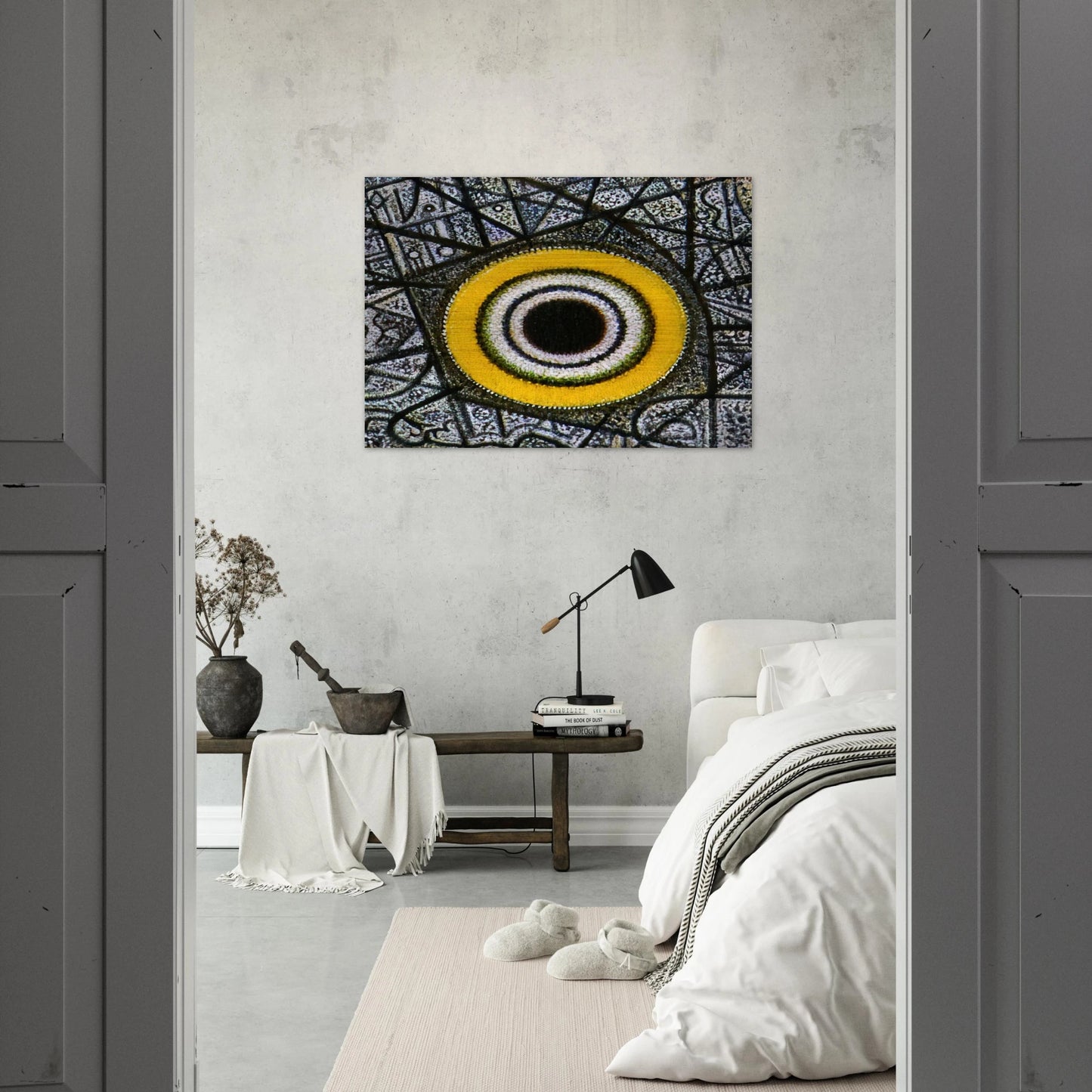 Now a Turning Orb - Richard Pousette-Dart Brushed Aluminum Print - 70x100 cm / 28x40 inches | Richard Pousette-Dart Aluminum Print | Richard Pousette-Dart Prints