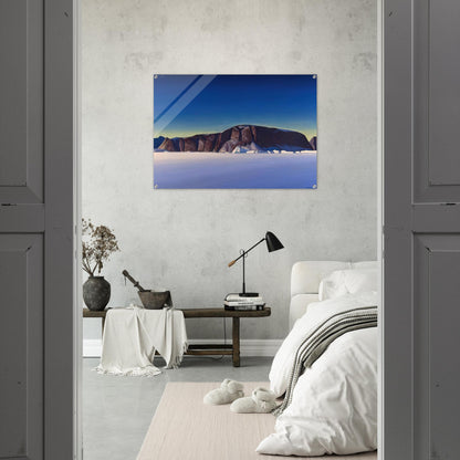 Greenland Coast - Rockwell Kent Acrylic Print - 70x100 cm / 28x40″ inches