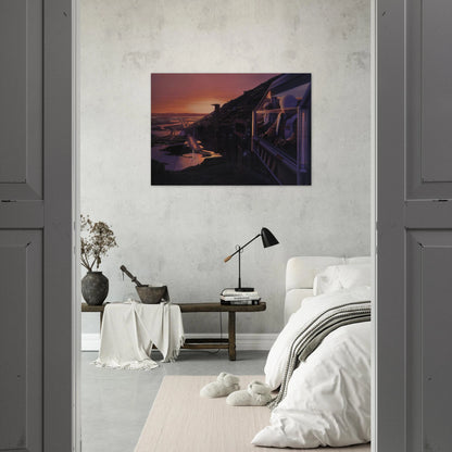Syd Mead - Syd Mead Brushed Aluminum Print - 70x100 cm / 28x40 inches | Syd Mead Aluminum Print | Syd Mead Prints