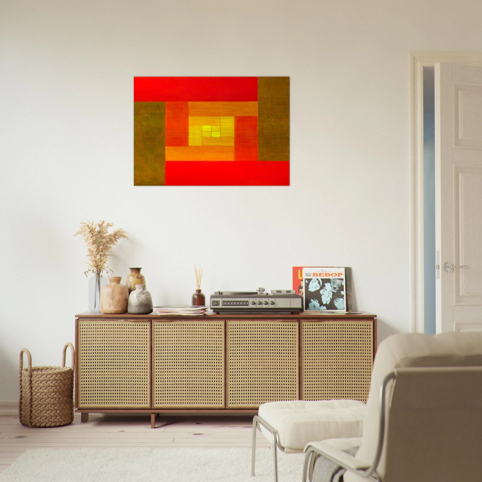 Etudes Bauhaus D - 1929 - Victor Vasarely Brushed Aluminum Print - 70x100 cm / 28x40 inches | Victor Vasarely Aluminum Print | Victor Vasarely Prints