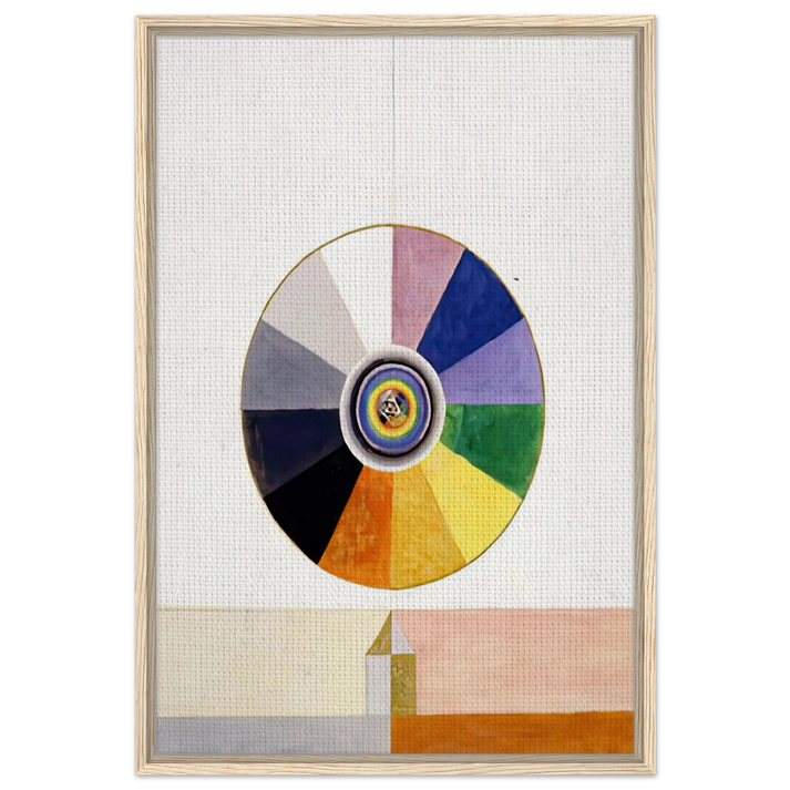 SERIES VII NO 7D 1920 - Hilma af Klint Framed Canvas Print - 60x90 cm / 24x36″ inches