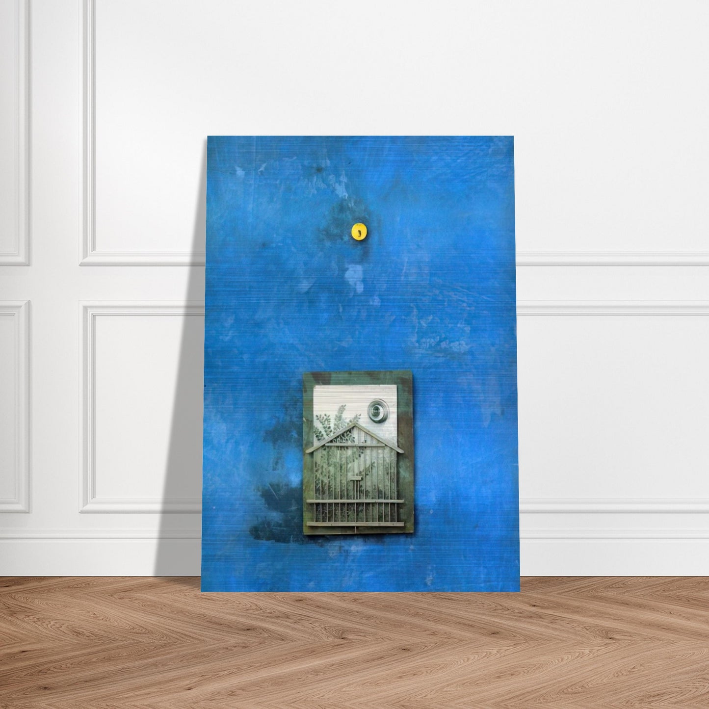 Sanctuary - Max Ernst Brushed Aluminum Print - 70x100 cm / 28x40 inches | Max Ernst Aluminum Print | Max Ernst Prints