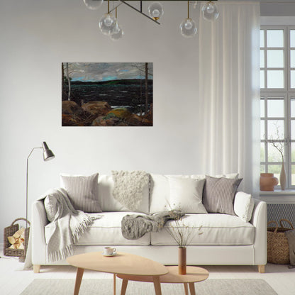 NORTHERN LAKE 1913 - Tom Thomson Brushed Aluminum Print - 70x100 cm / 28x40 inches | Tom Thomson Aluminum Print | Tom Thomson Prints