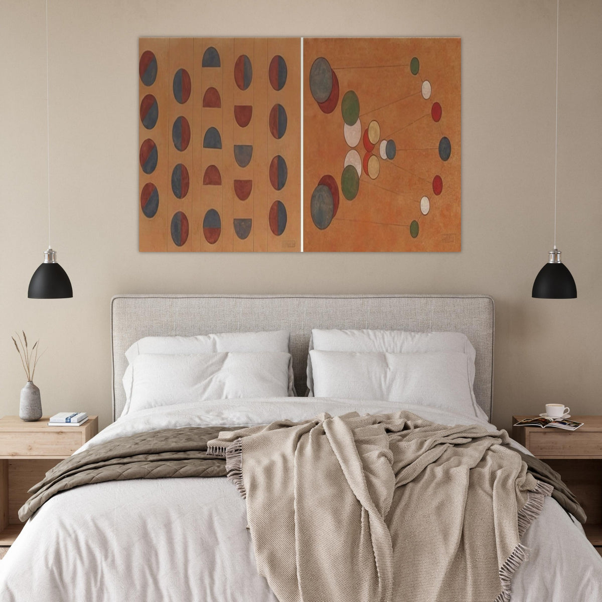 Diptych - 1956 1 - Lolo Soldevilla Art Prints - 100x150 cm / 40x60″ inches | Lolo Soldevilla Poster | Lolo Soldevilla Prints