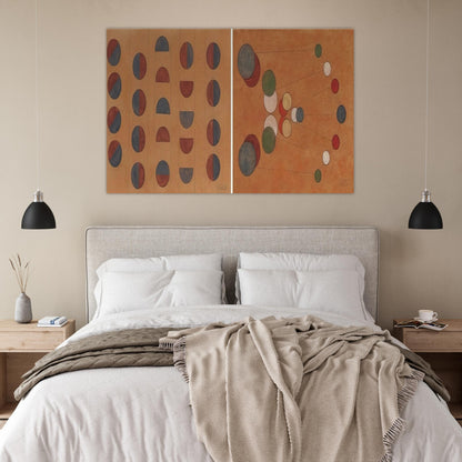 Diptych - 1956 1 - Lolo Soldevilla Art Prints - 100x150 cm / 40x60″ inches | Lolo Soldevilla Poster | Lolo Soldevilla Prints