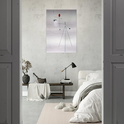 UNTITLED 1934 - Alexander Calder Brushed Aluminum Print - 70x100 cm / 28x40 inches | Alexander Calder Aluminum Print | Alexander Calder Prints