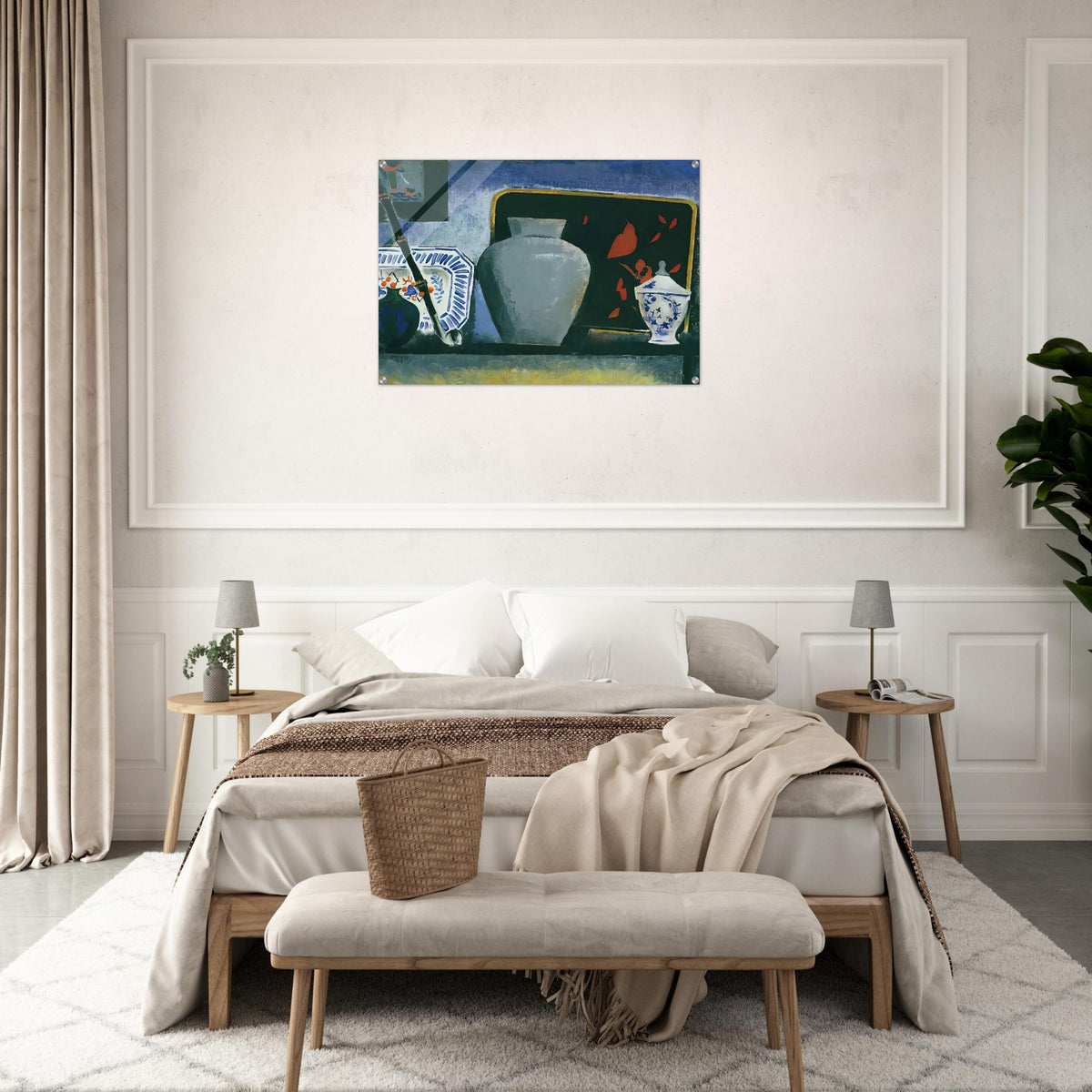 THE BLACK TRAY - Man Ray Acrylic Print - 70x100 cm / 28x40″ inches
