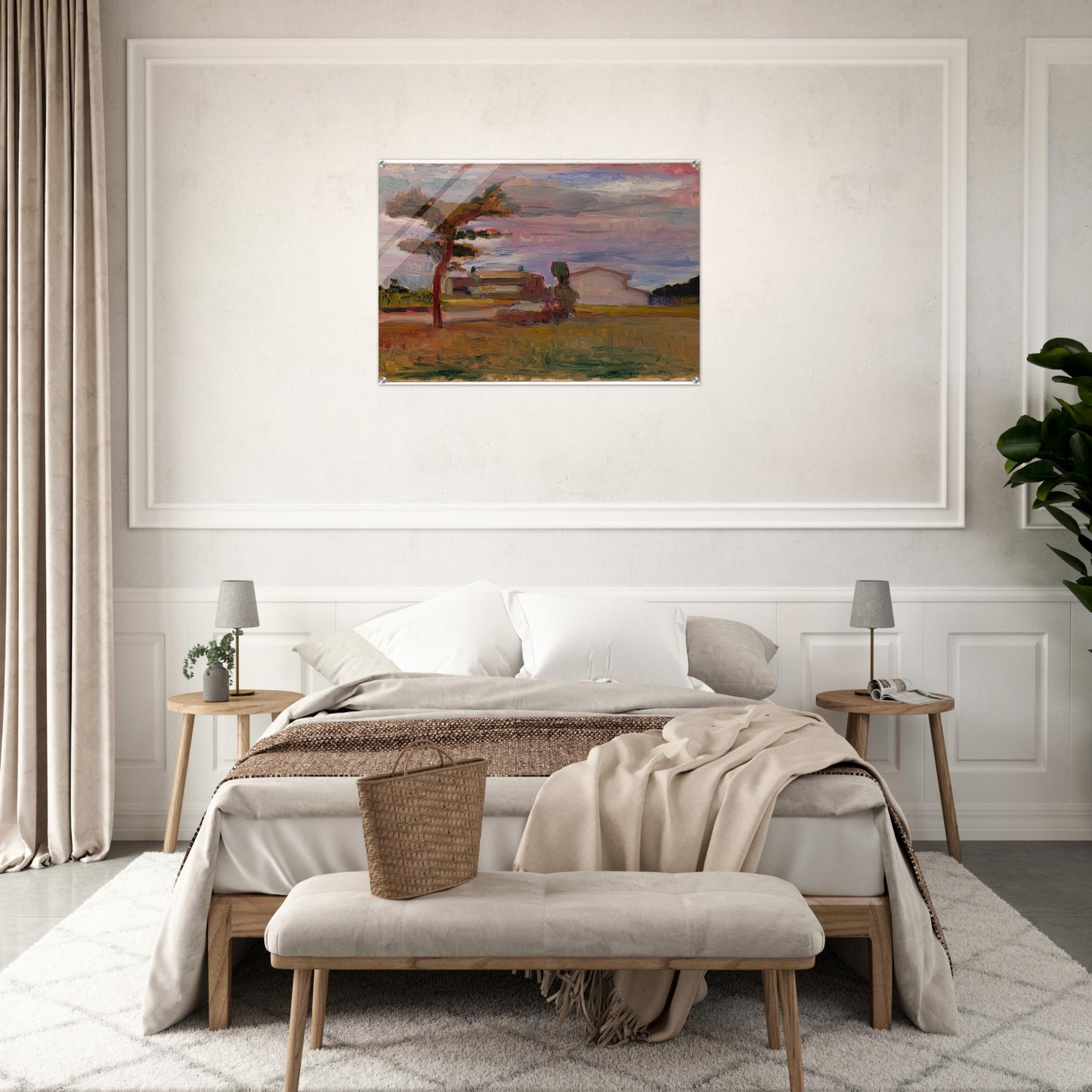 CORSICAN LANDSCAPE 1898 - Henri Matisse Acrylic Print - 70x100 cm / 28x40″ inches