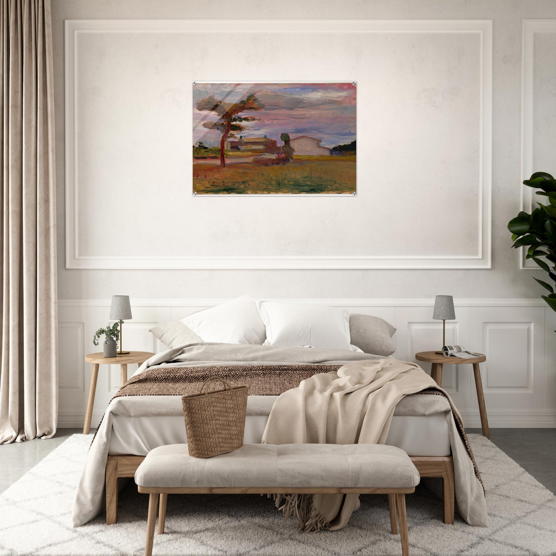 CORSICAN LANDSCAPE 1898 - Henri Matisse Acrylic Print - 70x100 cm / 28x40″ inches