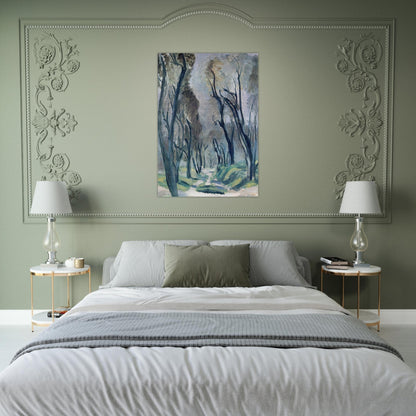 AVENUE OF OLIVE TREES 1952 - Henri Matisse Brushed Aluminum Print - 70x100 cm / 28x40 inches | Henri Matisse Aluminum Print | Henri Matisse Prints
