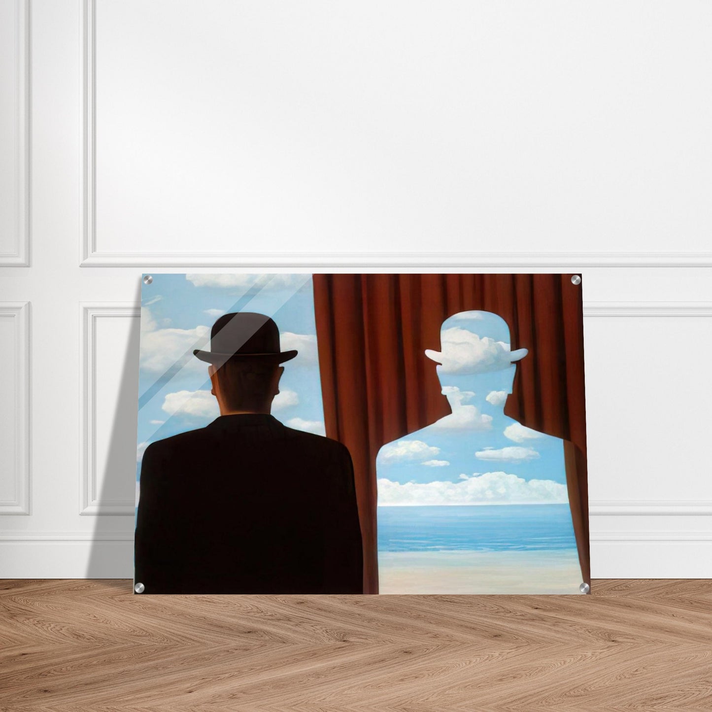 DECALCOMANIA 1966 - Rene Magritte Acrylic Print - 70x100 cm / 28x40″ inches | Rene Magritte Wall Art | Rene Magritte Prints