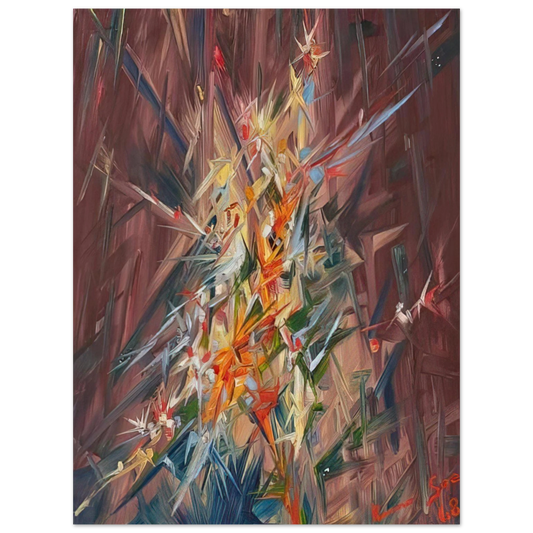 Konrad Zuse - Untitled - 1968  75x100 cm / 30x40inches Fine Art Poster