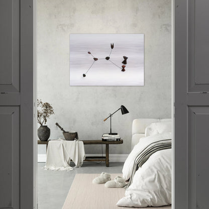 CONSTELLATION 1944 - Alexander Calder Brushed Aluminum Print - 70x100 cm / 28x40 inches | Alexander Calder Aluminum Print | Alexander Calder Prints
