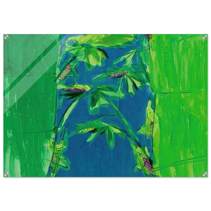 Early Summer - 1980 - Walasse Ting Acrylic Print - 70x100 cm / 28x40″ inches