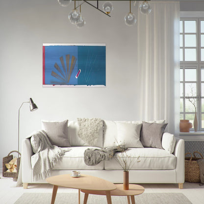 Summer Collage - Sol LeWitt Brushed Aluminum Print - 70x100 cm / 28x40 inches | Sol LeWitt Aluminum Print | Sol LeWitt Prints