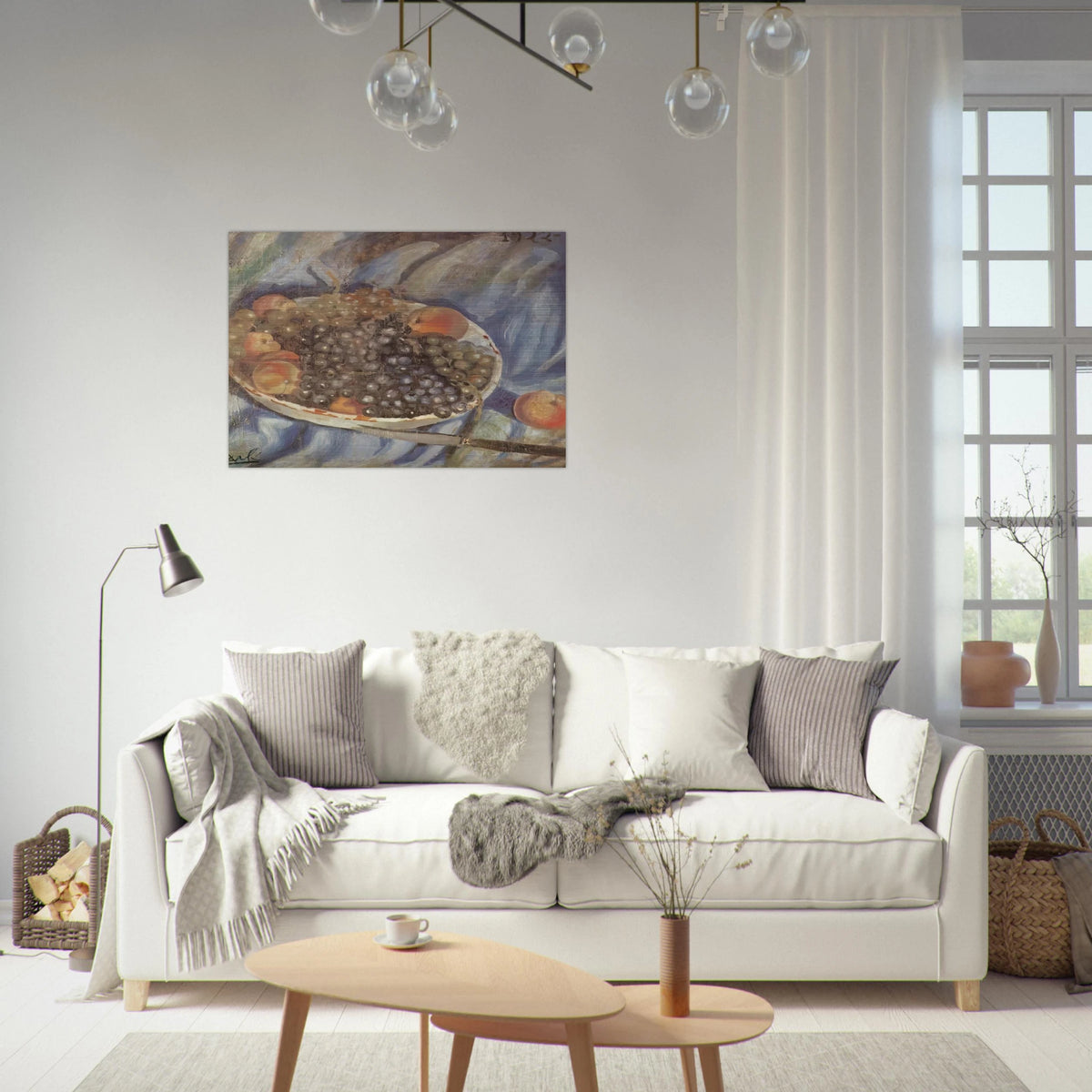 STILL LIFE 2 - Salvador Dali Brushed Aluminum Print - 70x100 cm / 28x40 inches | Salvador Dali Aluminum Print | Salvador Dali Prints