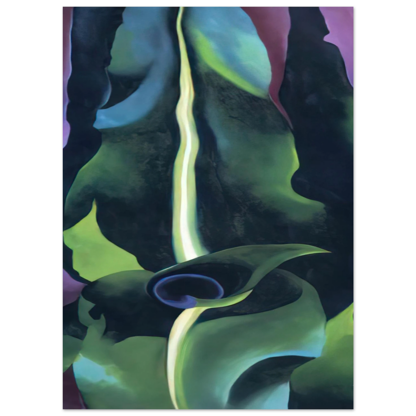 Georgia O'Keeffe - Corn, Dark I Fine Art Poster