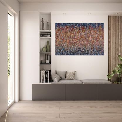 Celebration, Birth - 1976 - Richard Pousette-Dart Art Prints - 100x150 cm / 40x60″ inches | Richard Pousette-Dart Poster | Richard Pousette-Dart Prints