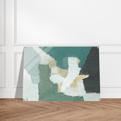 Composition - 1949 - Nicolas de Stael Acrylic Print - 70x100 cm / 28x40″ inches